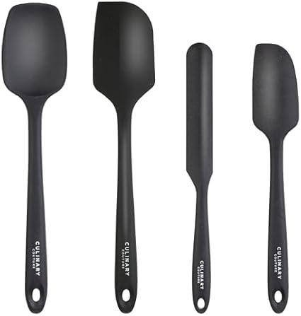 4-Piece Silicone Baking Spatula Set - Thumbnail 2