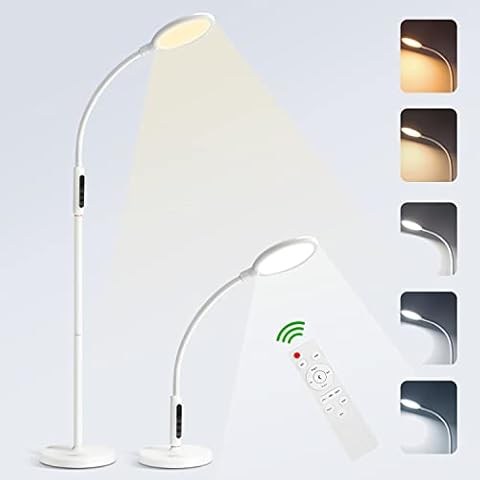 TONFFI 12W LED Stehlampe Dimmbar Cover