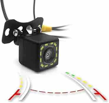 Telecamera Per Retromarcia - Visione Notturna A Infrarossi, 18 LED, IP68, Grandangolo 120° - Foto 7