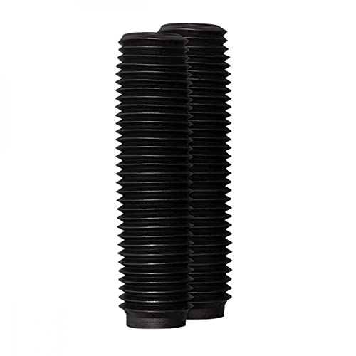  COPPIA SOFFIETTI FORCELLA IN GOMMA 32 DENTI NERI TRANSALP 600 650 39/53