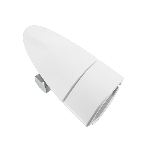 X AUTOHAUX Front Right Car Exterior Door Handle White Fit for Honda CRZ CR-Z 2011-2015 No.72141SZTG01ZE - Pack of 1