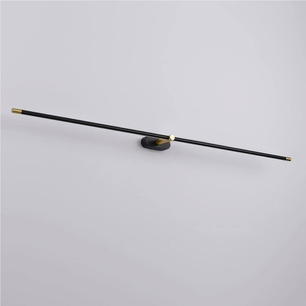 Lange Spiegelleuchte Modern, Spiegellicht LED Spiegellampe Badezimmer Minimalistisch für Make-up und Rasur