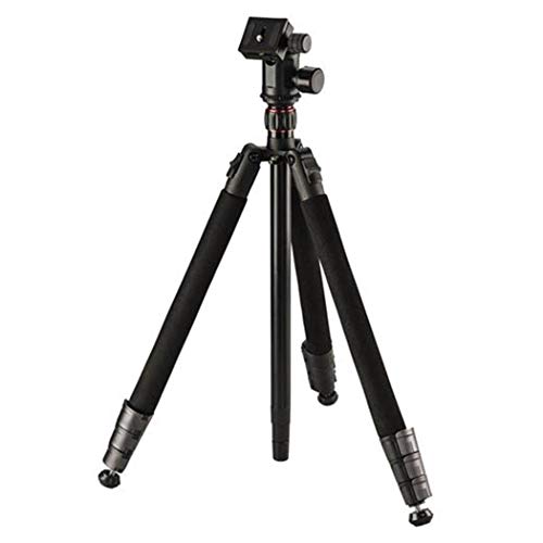 Hama Profi Duo Digitale Film/Kameras mit 3 Füßen, Schwarz, Stativ (Digitalkameras, 8 kg, 3 Füße, 170 cm, Schwarz, 57 cm) – Bild 4