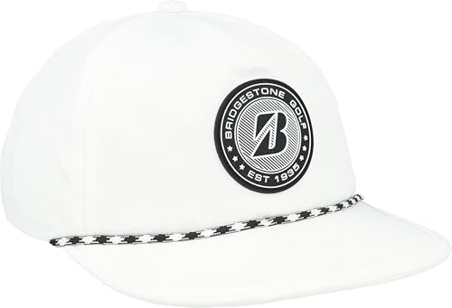 Gorra Bridgestone Smash Crushable Blanca Ajustable 2024