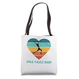 Track and Field Pole Vault Mom Tote Bag