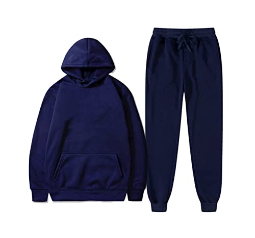 Sweat à capuche et pantalon en polaire Kiioouu pour des moments de détente cocooning en XXXL