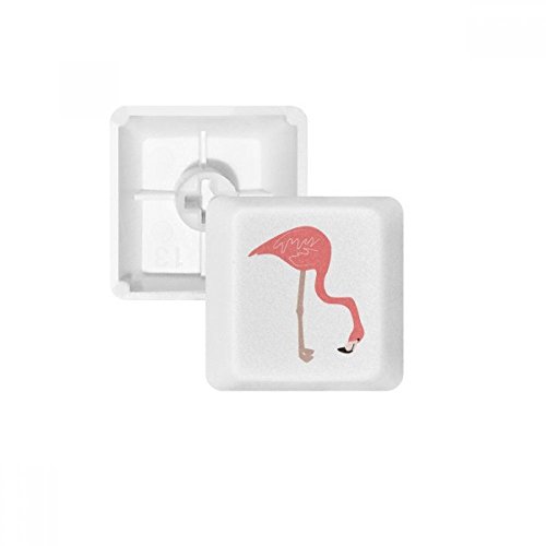 Touche PBT Clavier mécanique Waiting Flamingo R1 profil OEM blanc