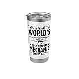 This Is What The World's Best Aircraft Mechanic Looks Like Stainless Steel Insulated Tumbler