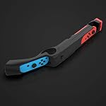 GH Joy con Gun Controller for Nintendo Switch (OLED) Shooting Games, Resident Evil, Cabela's, Sniper Elite, Doom, Hunting Simulator, Wolfenstein, Payday, Joycon Gun Grip Black