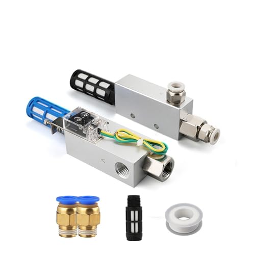 Ventosa con generador de vacío neumático CV-10HS-CK y conexión para aire de 6mm 4