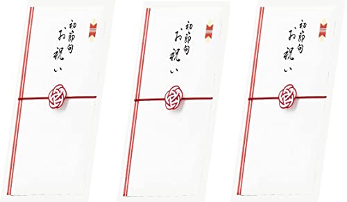 伊予結納センター 日本製 金封 慶事用 水引ゴム金封 シルク奉書 結梅 お祝い S064-01