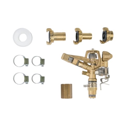 Hochregner aus Messing mit Sprinkleranlage Set für Gartenbewässerung