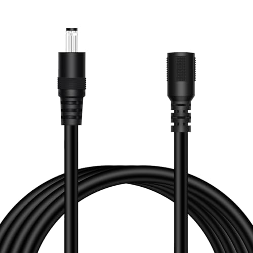 Câble d'extension d'alimentation CC 18 AWG haute conductivité avec connecteurs robustes 3 m