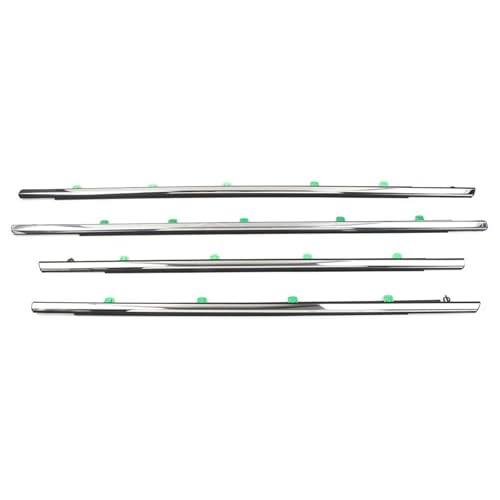Joint d'étanchéité chromé pour vitres de voiture CRV 2012-2016 - Kit complet 4 pièces