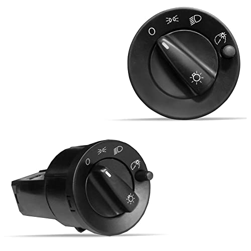 Botão Interruptor de Luz Caminhão Volkswagen 1980 a 2000 Com Reostato 24v