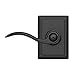 Schlage F40 ACC 622 ADD Accent Door Lever with Addison Trim, Bed & Bath Privacy Lock, Matte Black