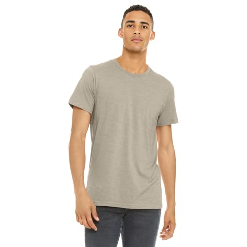 Canvas Men's Greenwich T-Shirt 3001C Heather Tan L