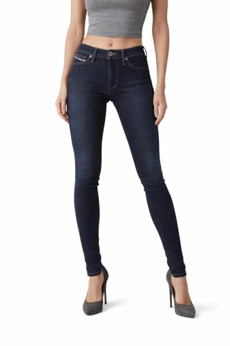 Diesel Livier 0R41I Jean slim pour femme, bleu foncé, 31W