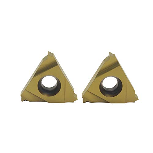 Tool Part for 16IR 1.5ISO 10PCS Internal Threading Insert 16IR 1.5ISO LDC CNC Inserts Threading for Thread Turning Tool