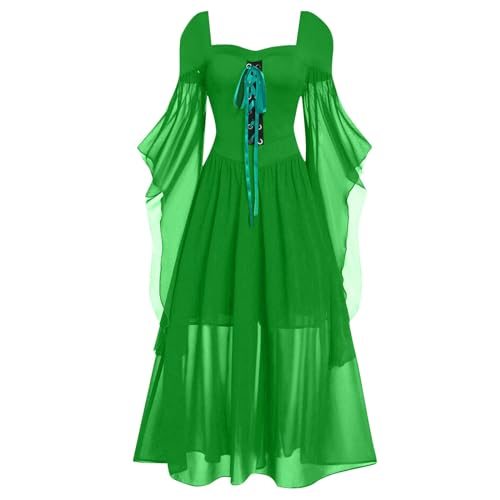 OIOLOYJM Witch Costume Women Sexy Plus Size Renaissance Vampire Gothic Halloween Costumes Woman 2025 Clothes Dresses
