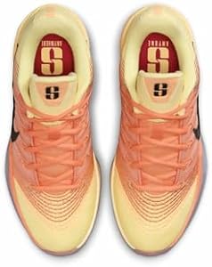 Nike Sabrina 3 Tênis de basquete unissex, Amarelo/preto macio