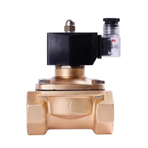 Électrovanne eau laiton 1 pouce DN25 AC110V normalement fermée IP65 - 7