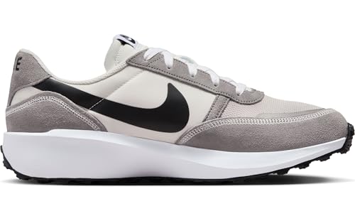 Nike Mens Waffle Nav Sneakers Black - Image 7