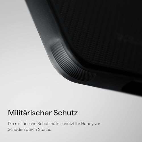 pitaka Vollschutzhülle für Galaxy S26 Ultra aus Aramidfaser Schwarz/Grau – Ansicht 2