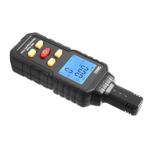 Asixxsix Emf メーター、 3IN1 Emf リーダー温度測定、磁界および電界検出器、デジタル電磁界放射線検出器