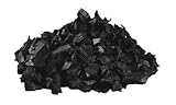 Be Eco Wise – 100% Wire-Free Premium Grade Nugget Rubber Mulch for Landscaping | Garden Mulch for Playground Safe for Kids & Pets, Ultra Durable | Black, 20 Lb (0.8 Cu Ft)