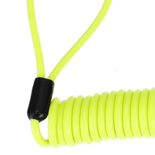 Candado alarma para bicicleta impermeable con cable recordatorio doble 4