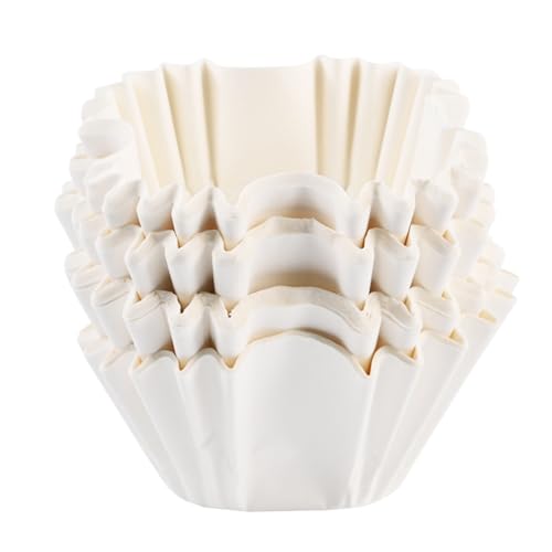 Oiieco Conjunto de 100 moldes quadrados para madalenas, copos de papel de forma quadrada, resistentes ao calor, antiaderentes, para sobremesas, bolos, à prova de óleo, adequados para forno,