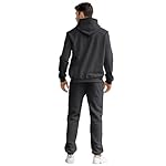 Men’s Sweatsuits Set 2 Piece Hoodie Outfit Jogging Tracksuits for Men Casual Athletic Long Sleeve Pullover Suit Set - Image 3