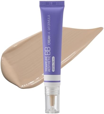 TROIAREUKE Aesthetic BB Cream A+ Formula for Oily Skin (21 Beige), K-Beauty