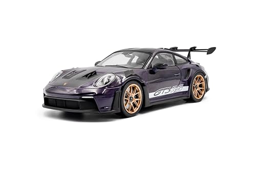 Solido Porsche 911 GT3 RS Viola Purple Metallic 1:18 miniatura 1