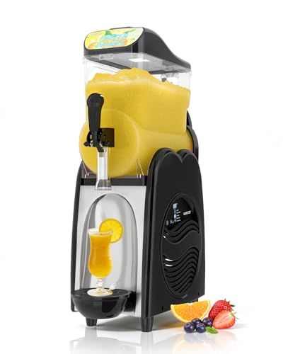 Image of GSEICE Slushie Machine for Home 4 Gallons Single Slushy Machine for Margaritas Slushy'S Frozen Drinks, 110V /60Hz Frozen Drink Machine for Family Reunion Birthday Wedding Parties