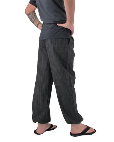 Love Quality Baggy Pants Men's One Size Cotton Harem Pants Hippie Boho Trousers2