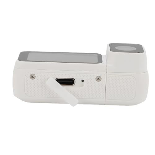 Caméscope portable magnétique 2,7K PolyGen avec objectif rotatif blanc pour voyage - 7