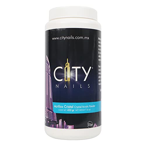 Polvo Acrílico Profesional Transparente 16 oz miniatura 1