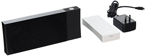 Oregon Scientific BAR223PN/BOXBK Prysma Weather Forecaster Atomic Projection Clock, Black