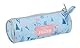 safta Frozen Ice Magic Federmäppchen, rund, für Kinder, ideal für Kinder von 5 bis 14 Jahren, bequem und vielseitig, Qualität und Widerstandsfähigkeit, 20 x 7 cm, hellblau, M, Casual