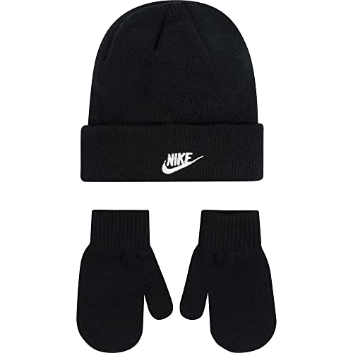Nike Kids' Club Beanie and Glove/Mitten Set
