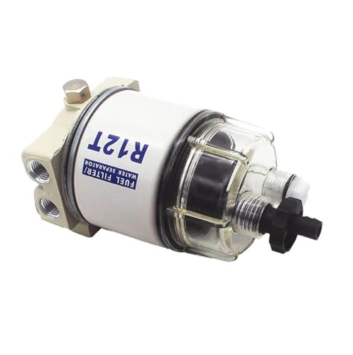 Filtro R12T separador de agua y aceite para motor fueraborda de barcos y embarcaciones