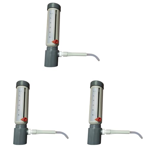 Wunlong 3X Lab Bottle Top Dispenser Economic Semi-Automatic Liquid Dispenser Sleeve Type 5-25 Ml Adjustable Liquid Adder