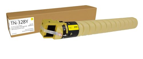 Toner jaune compatible Xerox reconditionné alternative Konica Minolta AAV8250 haute performance