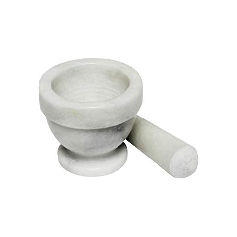 Thunder Group Marble Grinder, 3-Inch, White Cover