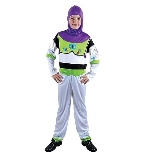 Carnavalife Disfraz Buzz Lightyear Niño y Adulto, Disfraz Toy Story, Disfraz Astronauta Niño y Adulto (4-6 años, Niño)
