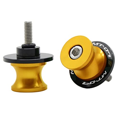 Curseurs pour bras oscillant MT07 protection cnc 6mm contre les chutes