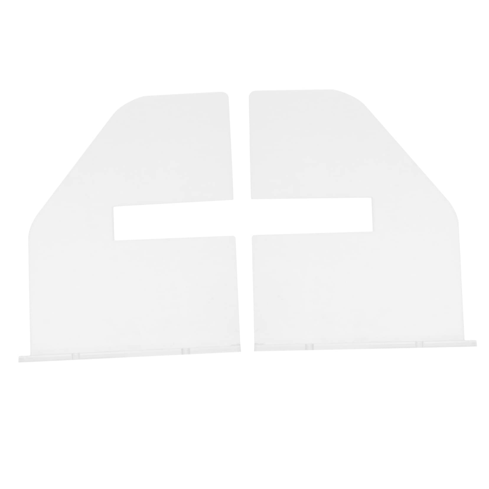 KOMBIUDA Skateboard Display Bracket Wall Mount Hanger for Skateboards Acrylic Rack Store Display