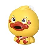 Qsvbeeqj Baby Shower Baño de Juguetes Bubble Machine Hermoso Pato Amarillo Juguetes Para Niños Y Niñas De 1 A 5 Juguetes De Agua